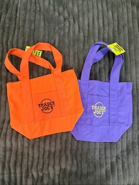 Trader Joe's canvas totes